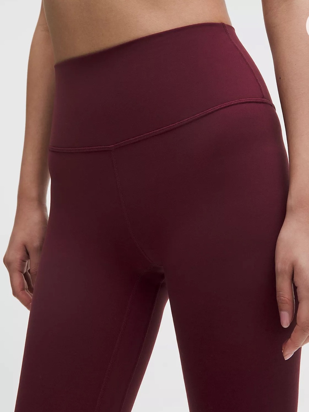 lululemon Align High-Rise Leggings Burgundy Size 4 Like New